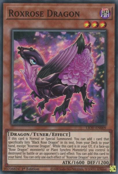 Roxrose Dragon (1st Edition) card image