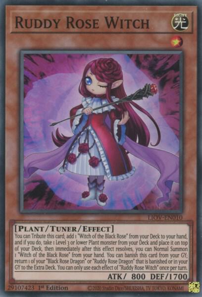 Ruddy Rose Witch (1st Edition) card image