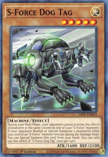 S-Force Dog Tag (1st Edition) card image