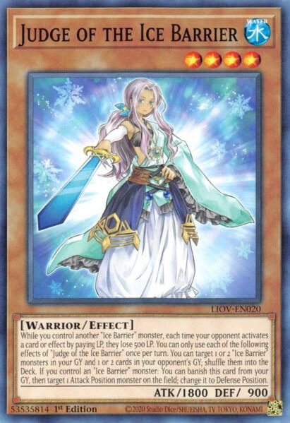 Judge of the Ice Barrier (1st Edition) card image