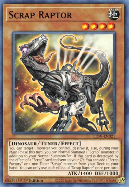 Scrap Raptor (1st Edition) card image