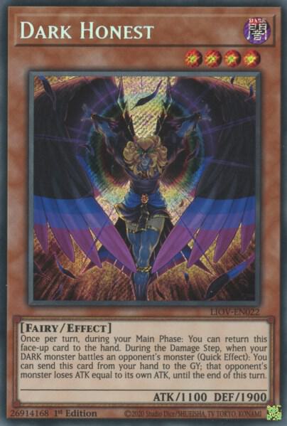 Dark Honest (1st Edition) card image