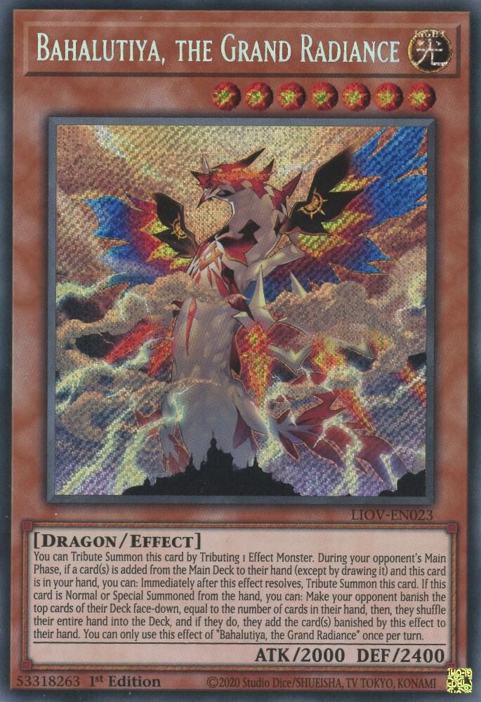 Bahalutiya, the Grand Radiance (1st Edition) card image