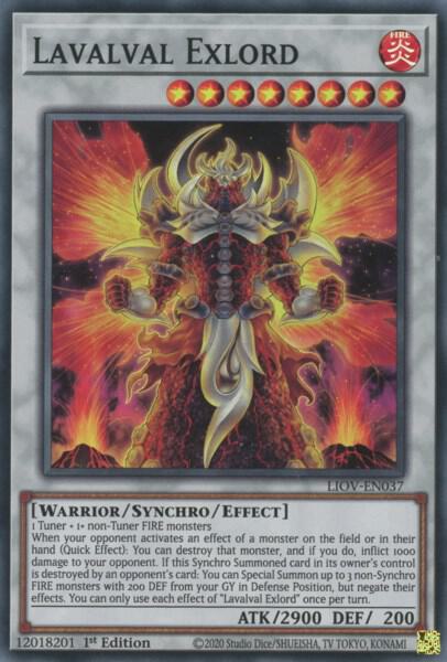 Lavalval Exlord (1st Edition) card image