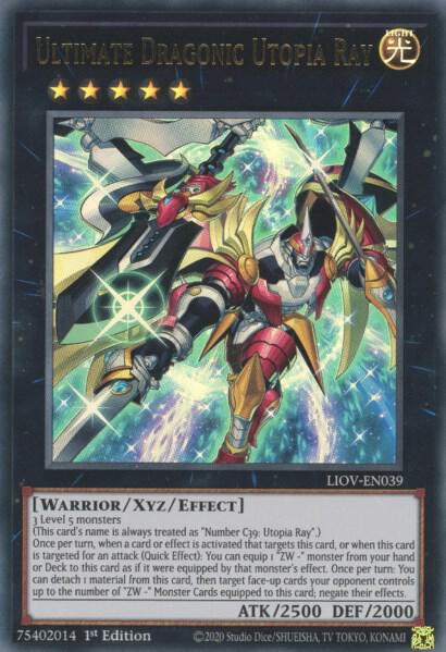 Ultimate Dragonic Utopia Ray (1st Edition) card image