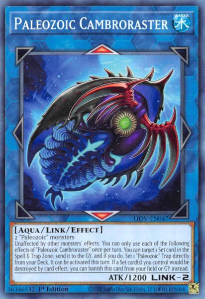 Paleozoic Cambroraster (1st Edition) card image