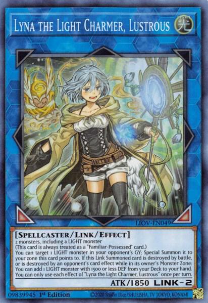 Lyna the Light Charmer, Lustrous (1st Edition) card image
