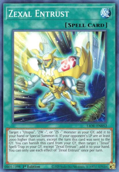 Zexal Entrust (1st Edition) card image