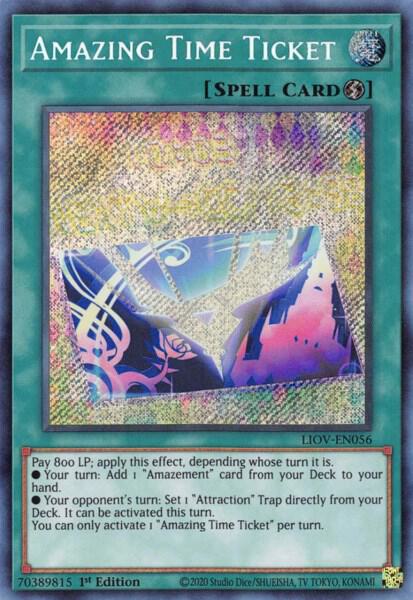 Amazing Time Ticket (1st Edition) card image