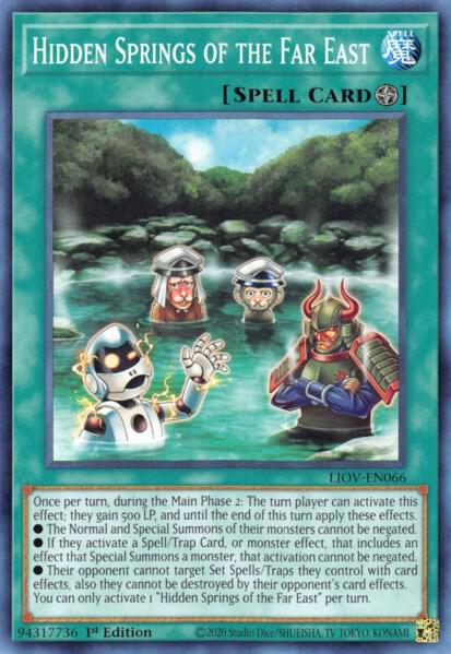 Hidden Springs of the Far East (1st Edition) card image