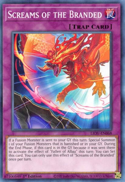 Screams of the Branded (1st Edition) card image