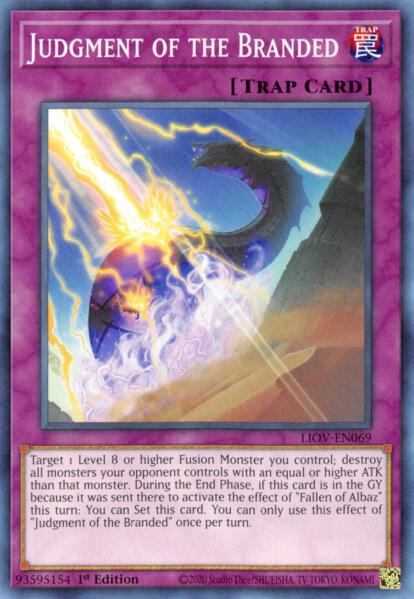 Judgment of the Branded (1st Edition) card image
