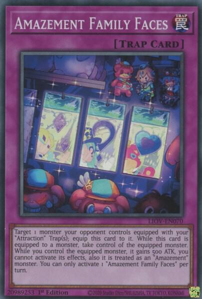 Amazement Family Faces (1st Edition) card image