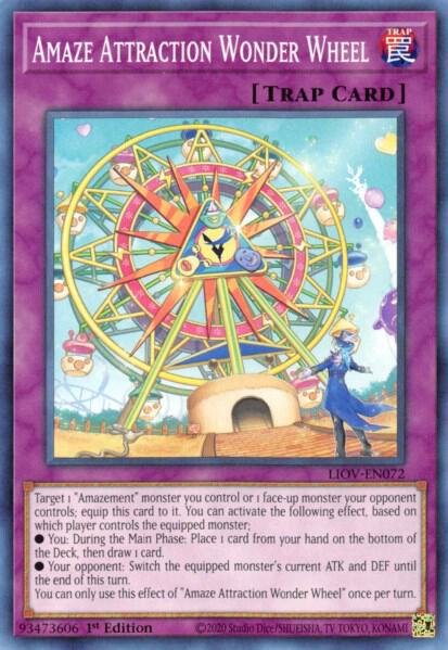 Amaze Attraction Wonder Wheel (1st Edition) card image