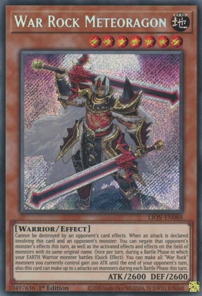 War Rock Meteoragon (1st Edition) card image