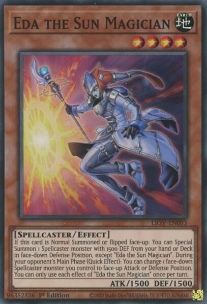 Eda the Sun Magician (1st Edition) card image