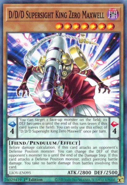 D/D/D Supersight King Zero Maxwell (1st Edition) card image