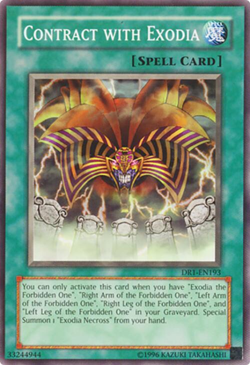 Contract with Exodia card image