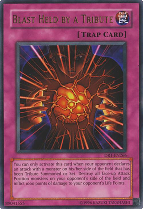 Blast Held by a Tribute card image
