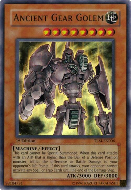 Ancient Gear Golem card image