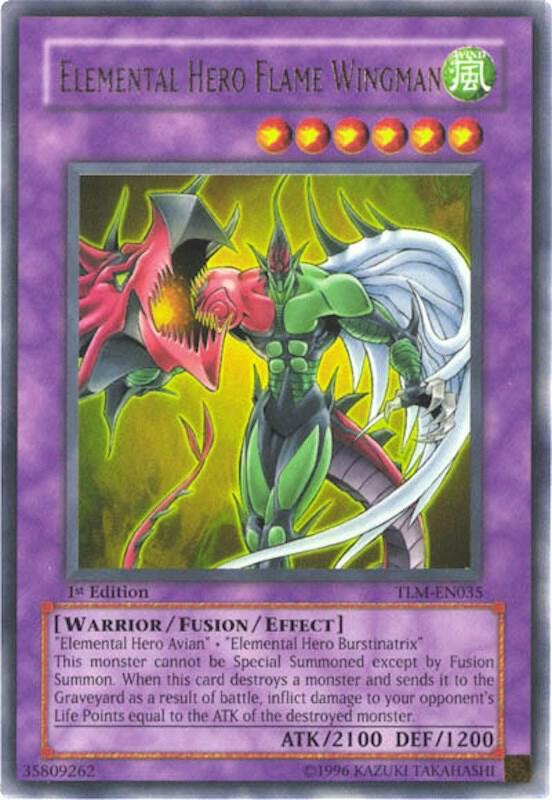 Elemental HERO Flame Wingman card image