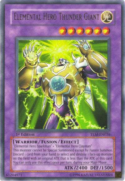 Elemental HERO Thunder Giant card image