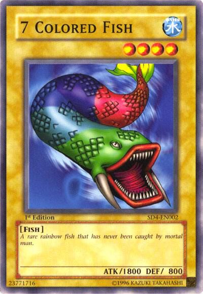 7 Colored Fish card image