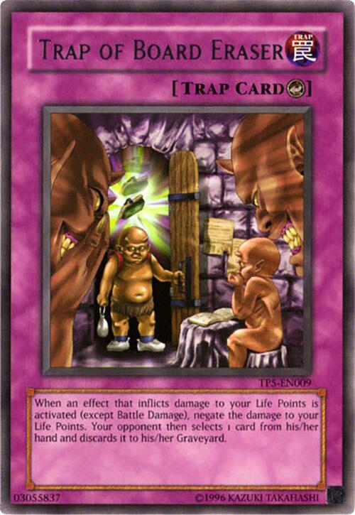 Trap of Board Eraser card image