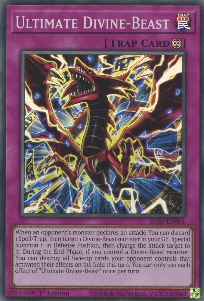 Ultimate Divine-Beast (1st Edition) card image