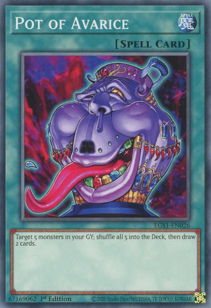 Pot of Avarice (1st Edition) card image