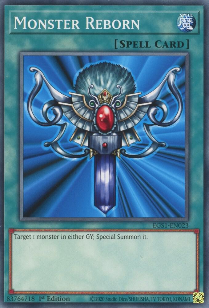 Monster Reborn (1st Edition) card image