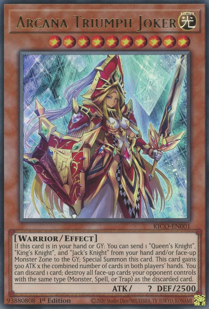 Arcana Triumph Joker card image