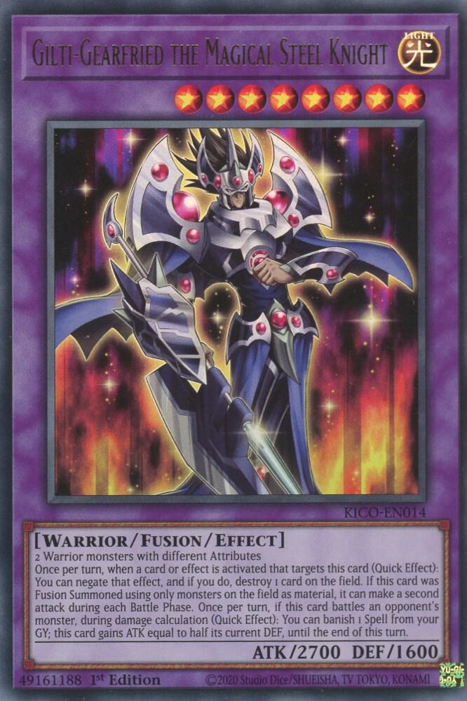 Gilti-Gearfried the Magical Steel Knight card image