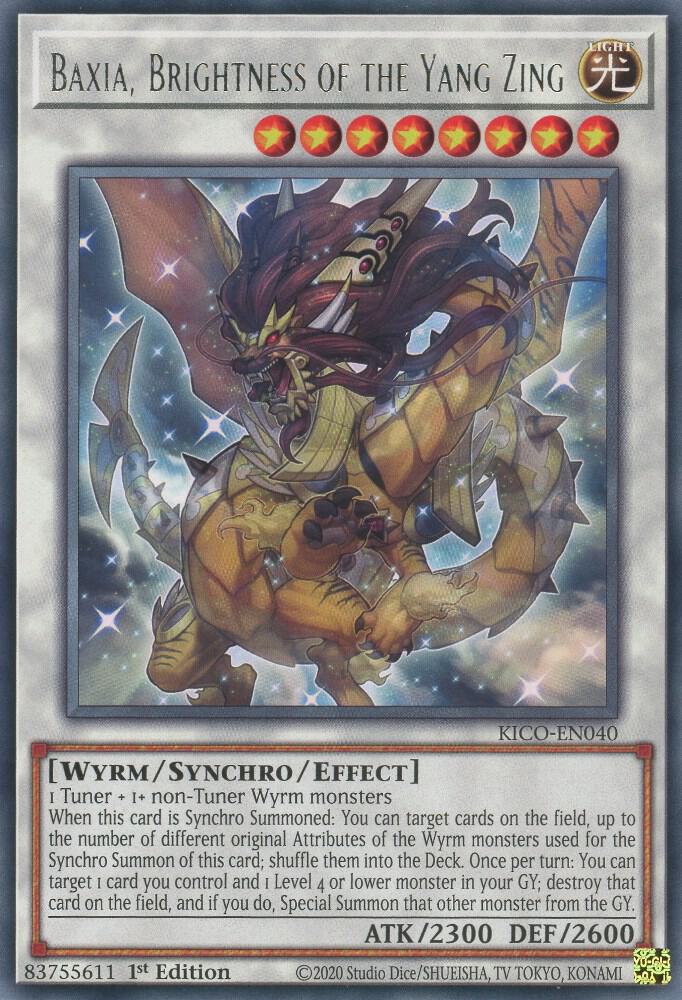 Baxia, Brightness of the Yang Zing card image