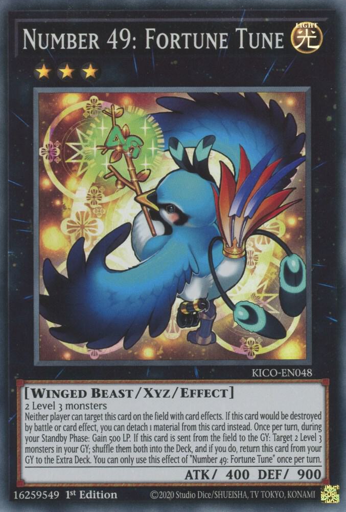 Number 49: Fortune Tune card image