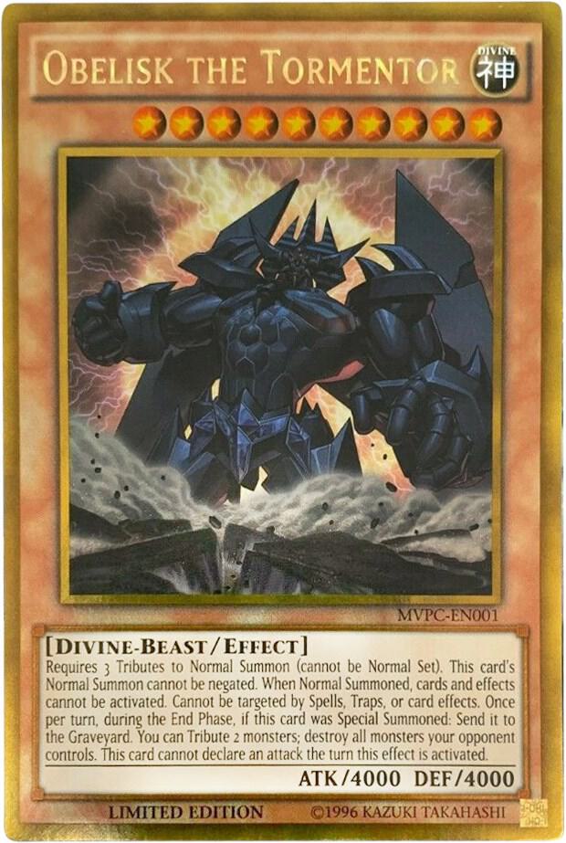 Obelisk the Tormentor (Blu-Ray DVD Promo) card image