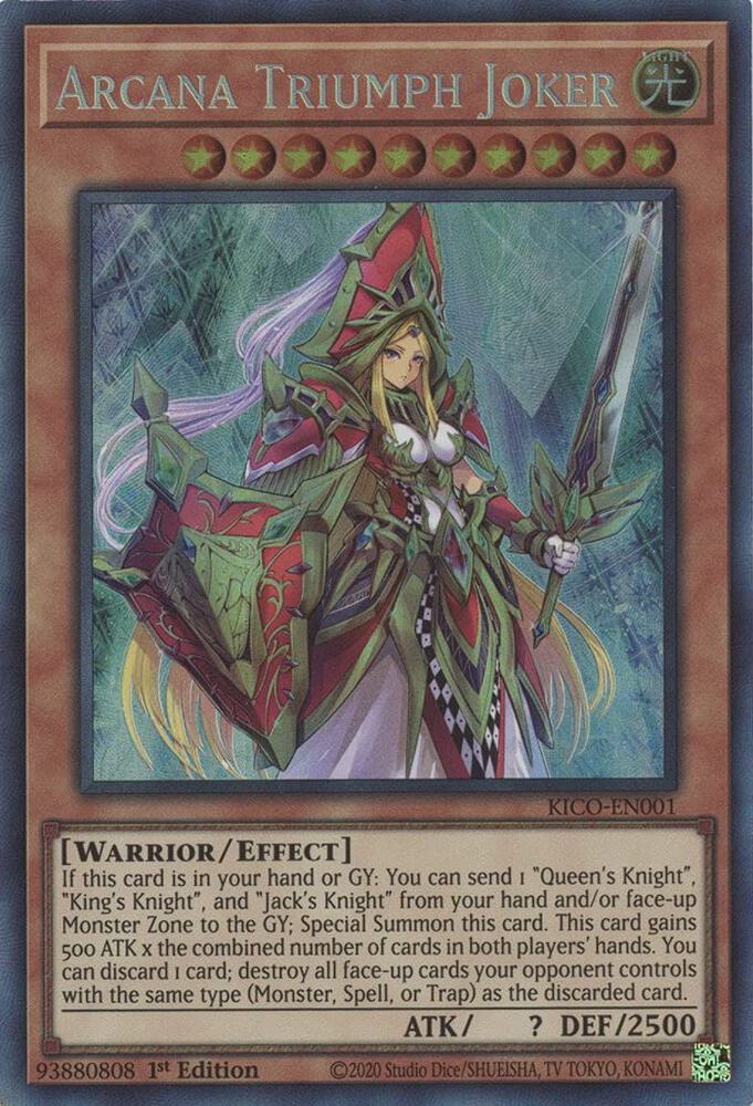 Arcana Triumph Joker (CR) card image