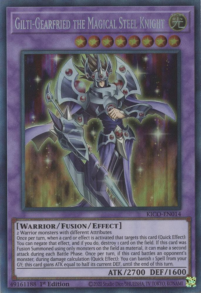 Gilti-Gearfried the Magical Steel Knight (CR) card image