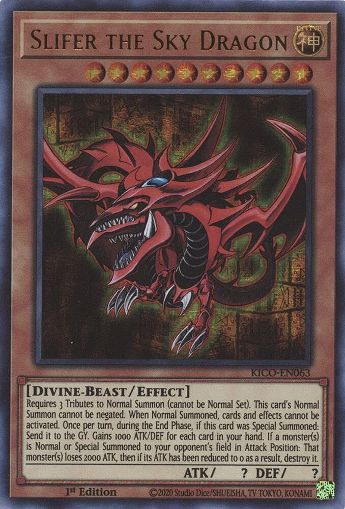 Slifer the Sky Dragon (Ultra Pharaoh's Rare) card image