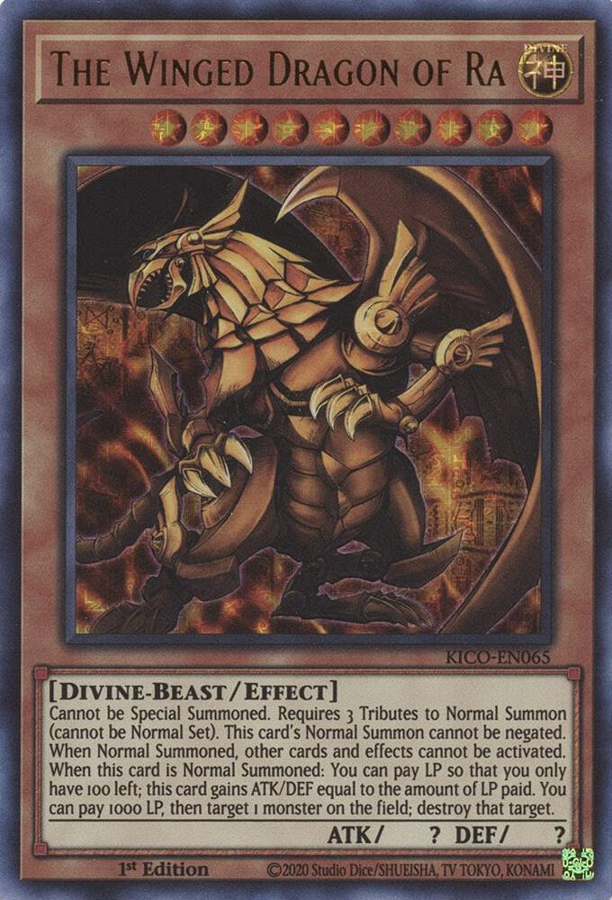 The Winged Dragon of Ra (Ultra Pharaoh's Rare) card image