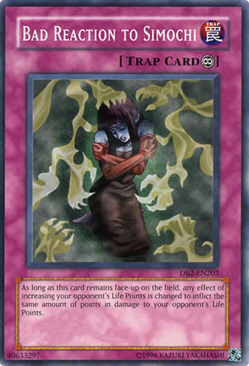 Bad Reaction to Simochi card image