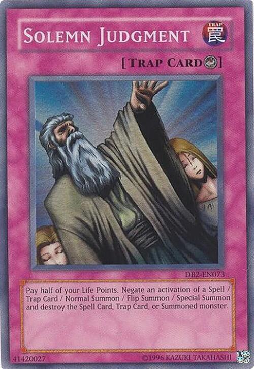 Solemn Judgment card image