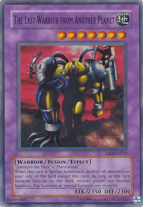 The Last Warrior from Another Planet card image