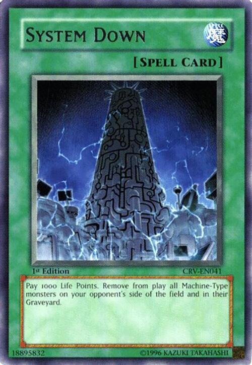 System Down card image