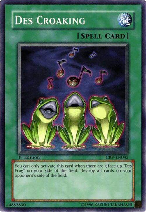 Des Croaking card image