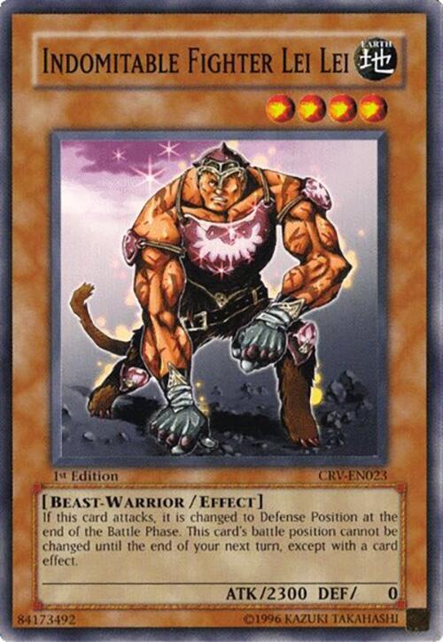 Indomitable Fighter Lei Lei card image