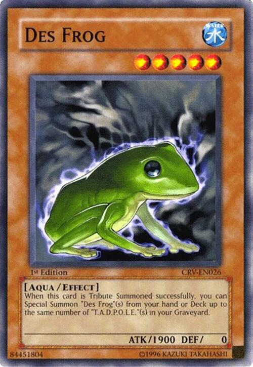 Des Frog card image