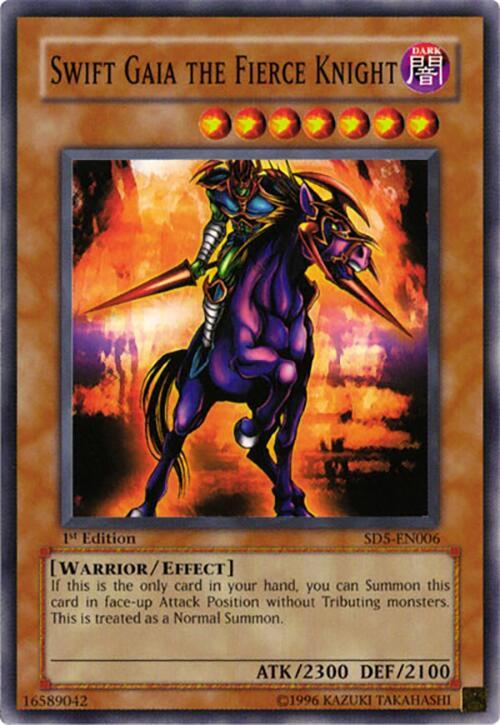 Swift Gaia the Fierce Knight card image