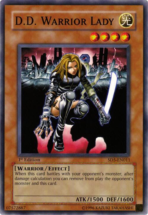 D.D. Warrior Lady card image
