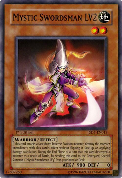 Mystic Swordsman LV2 card image